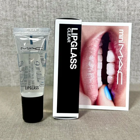❤️3 for $25❤️ Last One‼️ MAC Clear Lipglass mini - Picture 1 of 4